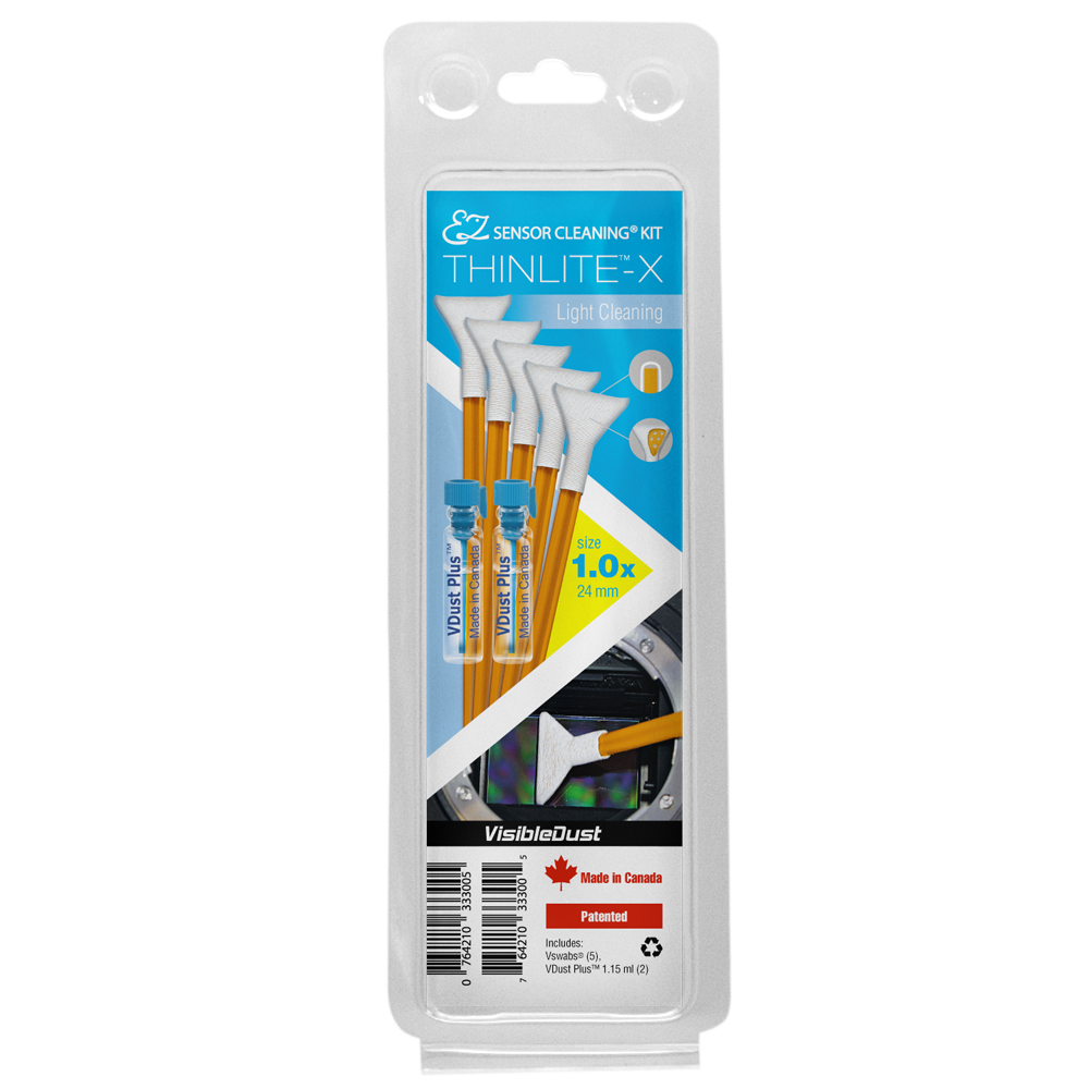 EZ Sensor Cleaning Kit THINLITE-X Light Cleaning 1.6 x / 16 mm Swab Size (APS-C format)