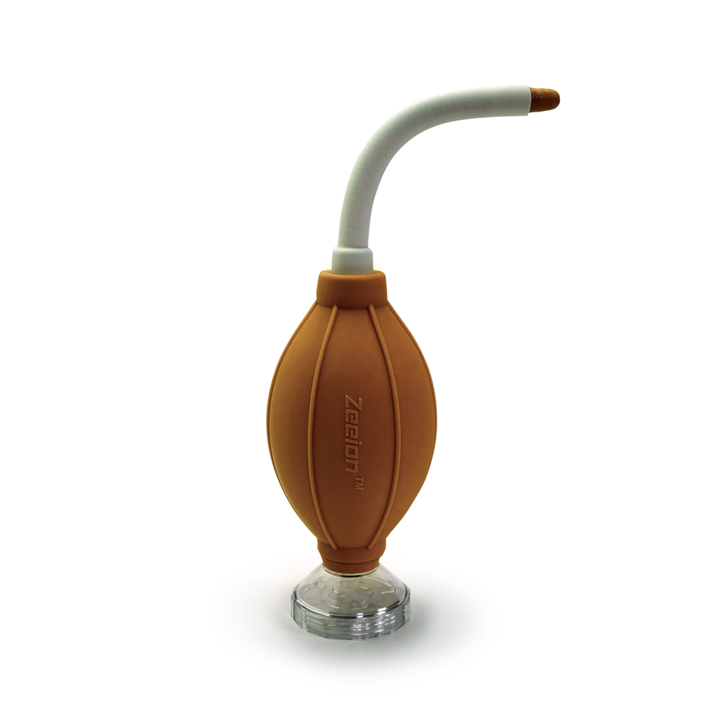 Zeeion™ FlexoNozzle sensor cleaning anti-static bulb blower for digital camera Orange