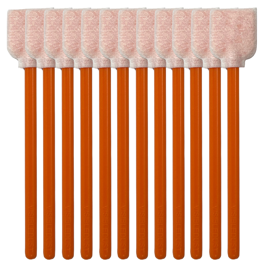 DHAP Orange Square Design swabs® sensor cleaning swabs 12 per pack 1.3x