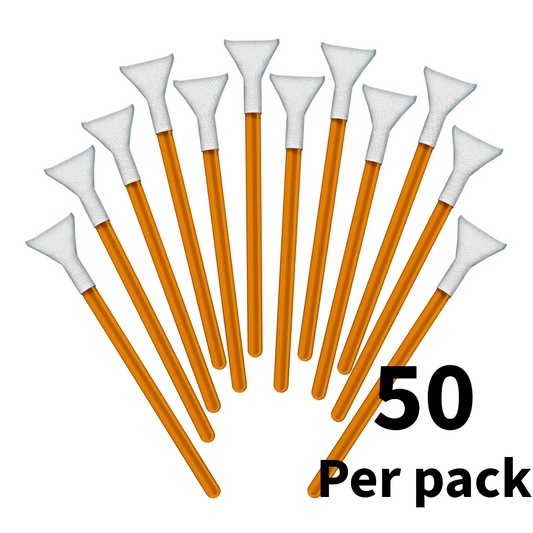 Sensor cleaning swabs Vswabs® DHAP Orange 50 per pack 1.0 x / 24 mm Swab Size (Full Frame digital cameras)