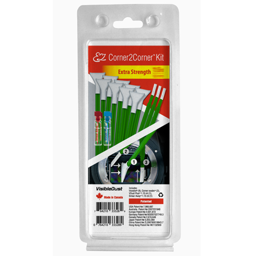 EZ Corner2Corner Extra Strength Kit 1.0 x / 24 mm Swab Size (Full Frame digital cameras)