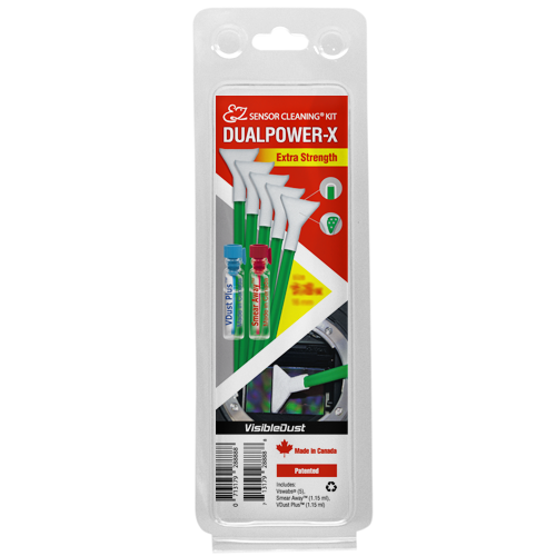 EZ Sensor Cleaning Kit DUALPOWER-X Extra Strength 1.0 x / 24 mm Swab Size (Full Frame digital cameras)