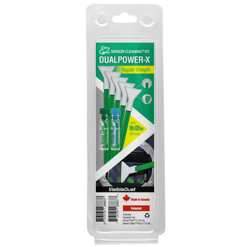 EZ Sensor Cleaning Kit DUALPOWER-X Regular Strength 1.0 x / 24 mm Swab Size (Full Frame digital cameras)