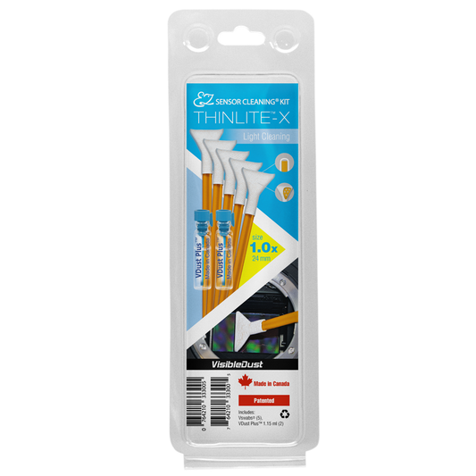 EZ Sensor Cleaning Kit THINLITE-X Light Cleaning 1.6 x / 16 mm Swab Size (APS-C format)