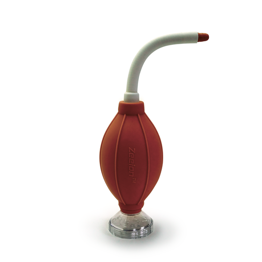 Zeeion™ FlexoNozzle sensor cleaning anti-static bulb blower for digital camera Red